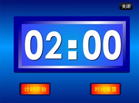 2分钟倒计时动画素材